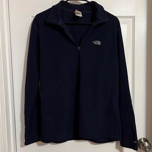 Dark blue, long sleeve sweater